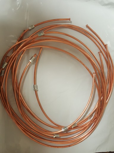 PHB101 - BMW E34 520 91-95 КОМПЛЕКТ ЖОРСТКИХ ГАЛЬМІВНИХ ТРУБОК