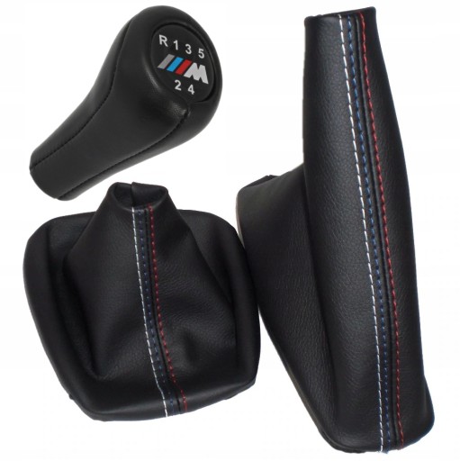BMW_MPOWER_SKÓRA_5B - BMW E36 E39 E46 X5 МПАКЕТ ручка переключения передач сильфоны