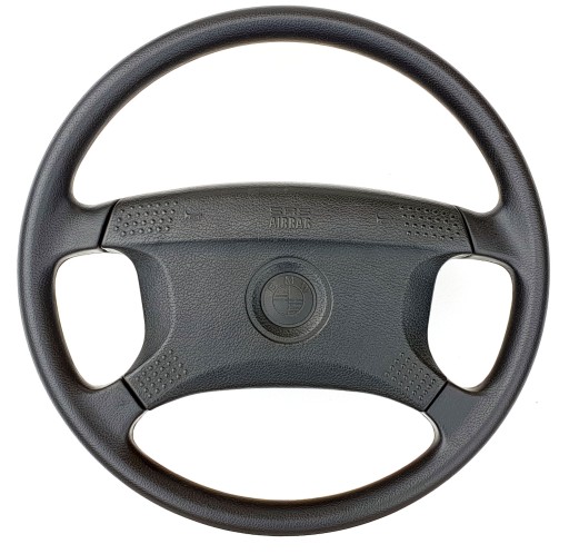 BMW E36 спортивный пластиковый руль с подушкой ОТЛИЧНО!