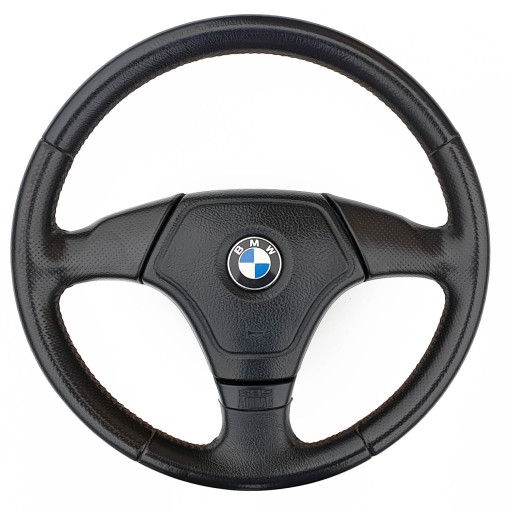 Спортивне шкіряне кермо BMW E38 з амортизаційною стрічкою