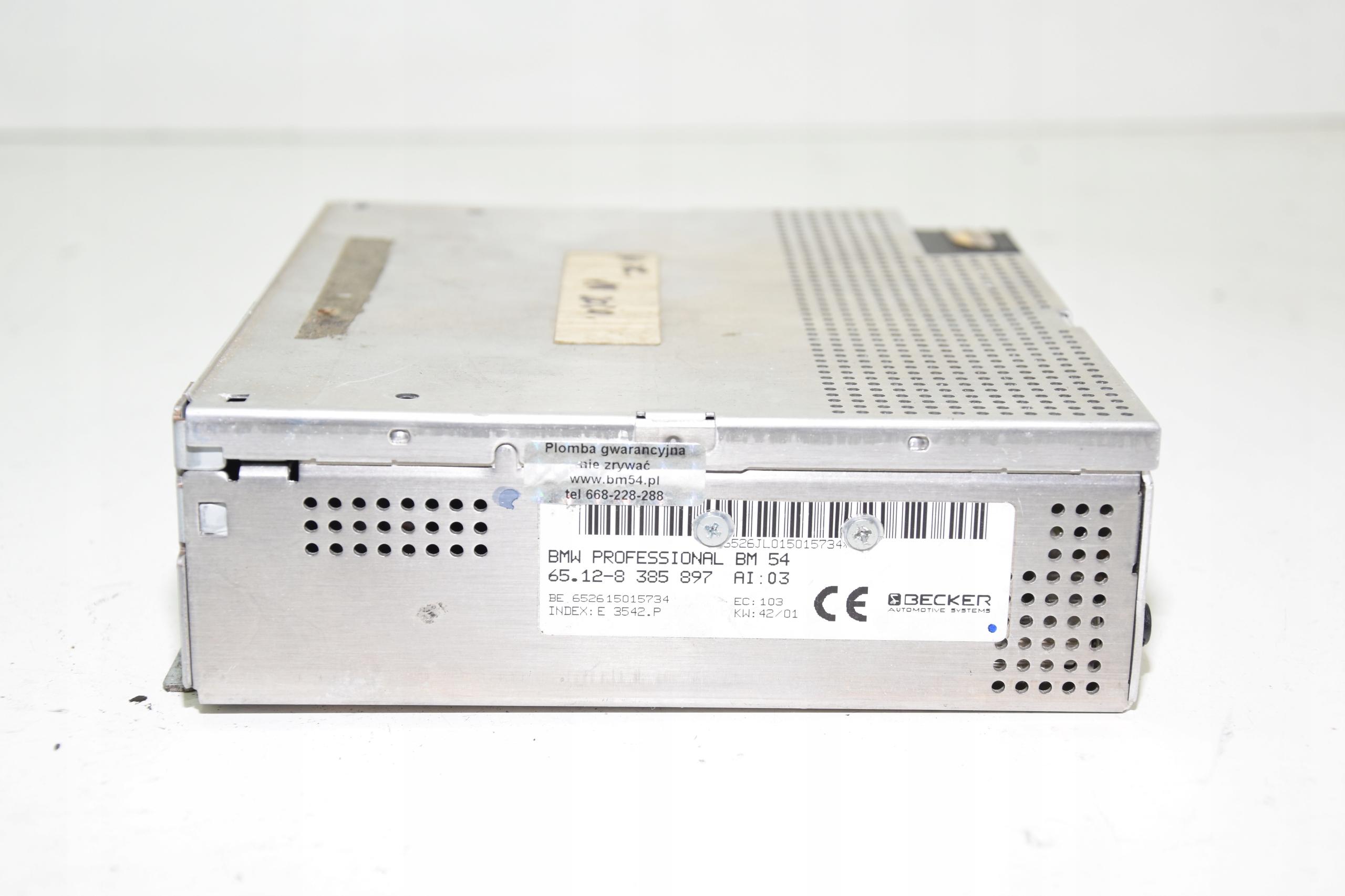 BMW E39 E38 E53 радио тюнер BECKER BM54 LIFT