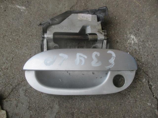 BMW E39 ручка дверей передня ліва срібляста