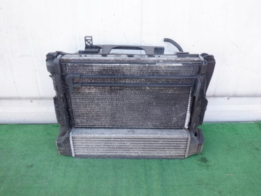 8 - BMW E46 2.0 D комплект радіатора вентилятор охолодження