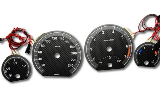 BMW E46 Counter dials INDIGLO Design 2 MoMan