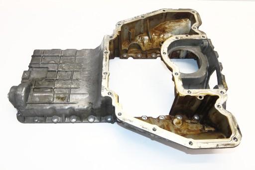 7544593 - BMW E60 540i 4.0 V8 N62 масляный поддон база