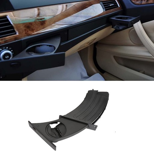 LCX-E60-SBJ - BMW E60 E61 Cup HOLDER EU подстаканник левый черный