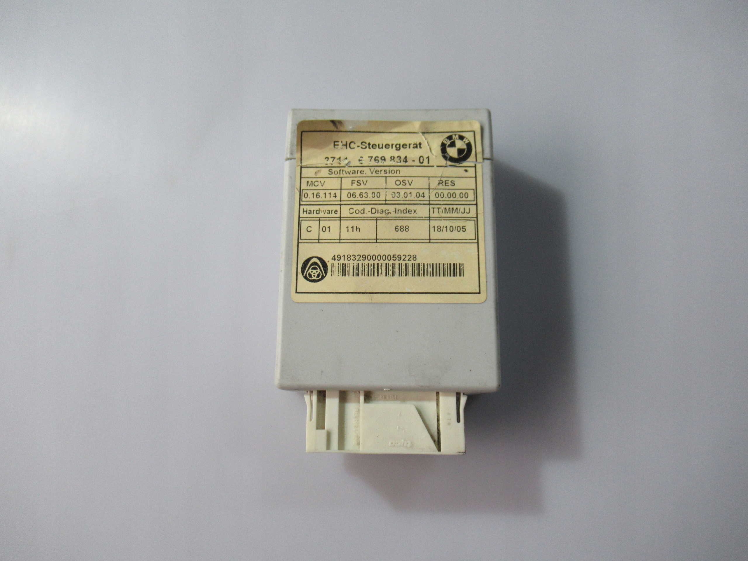 6769834 - BMW E60 E61 драйвер модуль подвески EHC NIVO