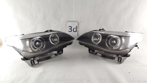 BMW E60 E61 КСЕНОН ЛЕВАЯ ПРАВАЯ НЕПОВОРАЧИВАЕМАЯ ФАРА ЛЕВАЯ ПРАВАЯ