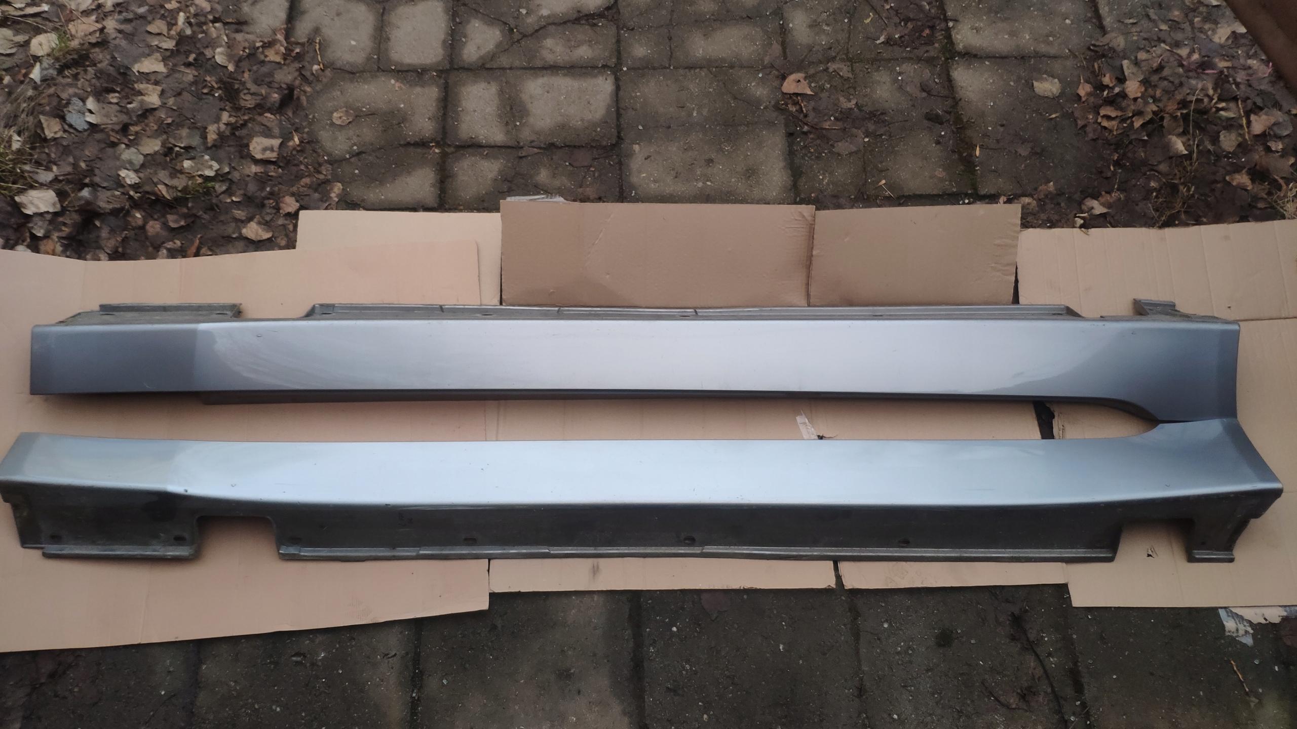 BMW E60 E61 педаль порога левая правая silbergrau