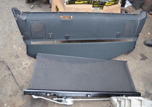 BMW E60 LIFT рольставни задняя полка заднего стекла задняя