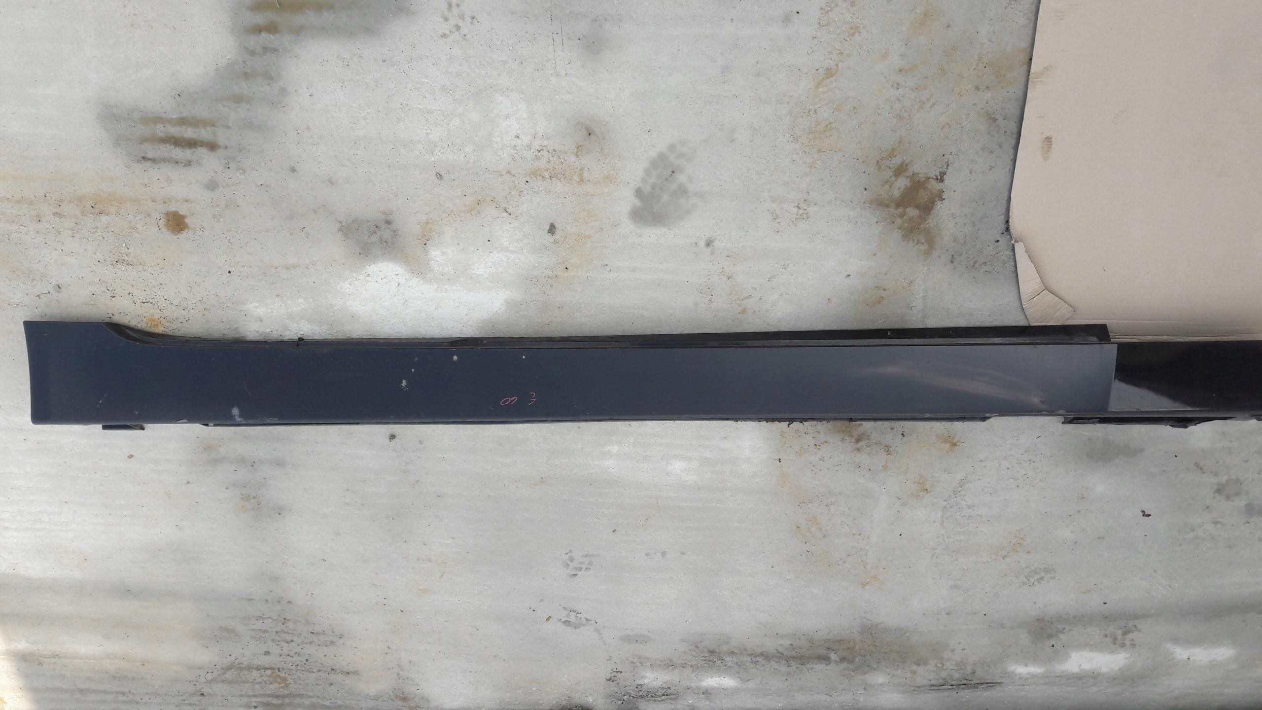 BMW E60 накладка порога Black SAPPHIRE METALLIC