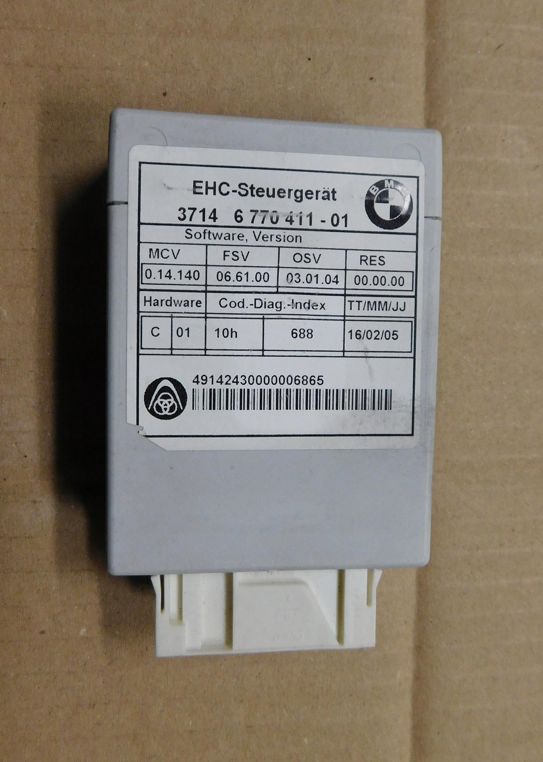 BMW E61 модуль управления подвеской 6770411