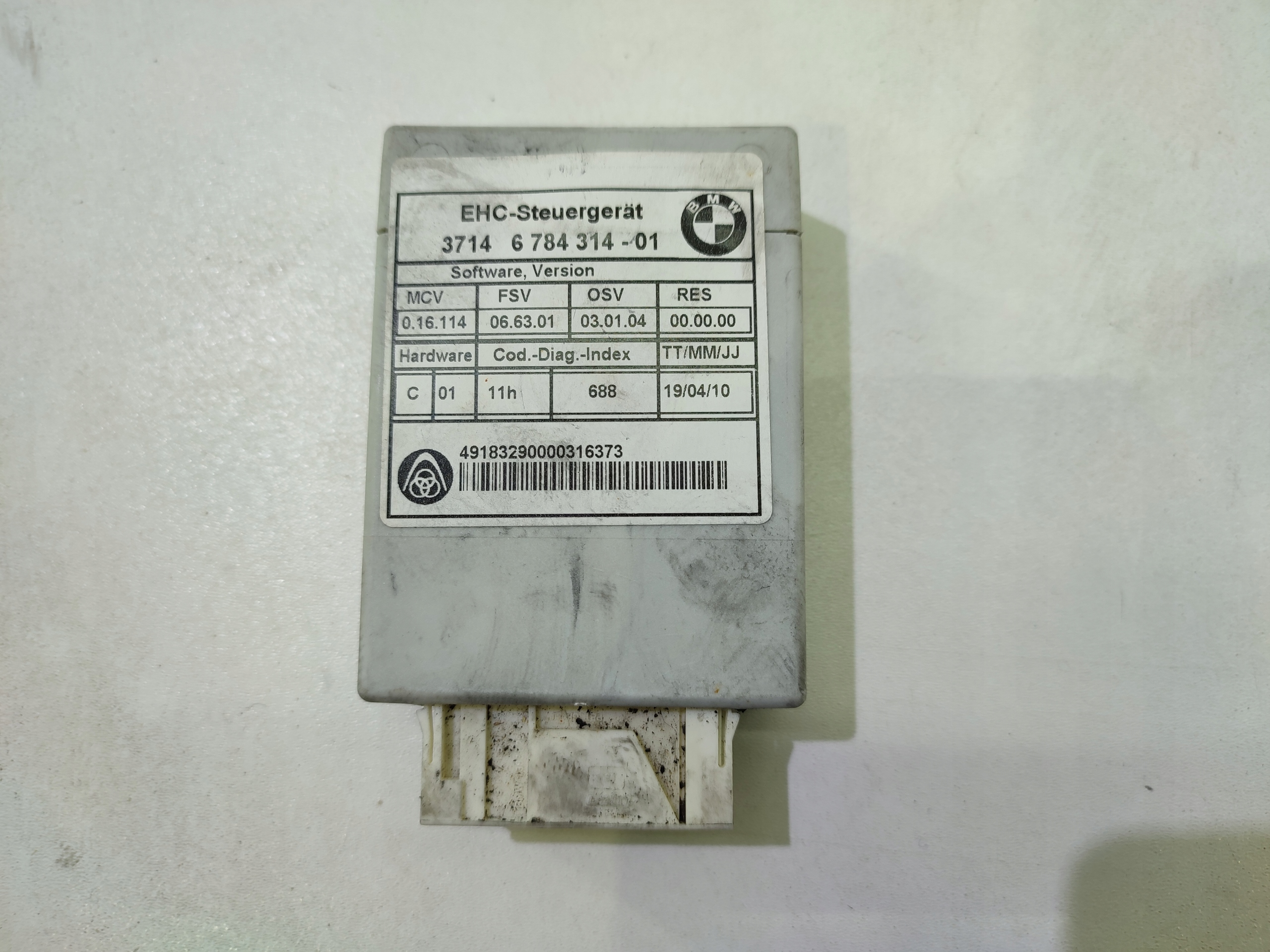 37146784314 - BMW E61 блок управління підвіскою NIVO 6784314