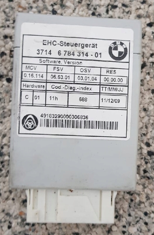 BMW E61 блок управління підвіскою EHC niwo