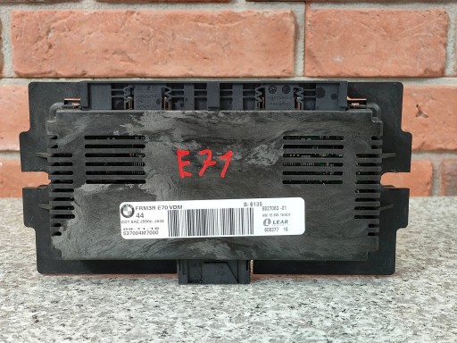 BMW E70 X5 E71 X6 Контролер світла модуля FRM 3 6827063