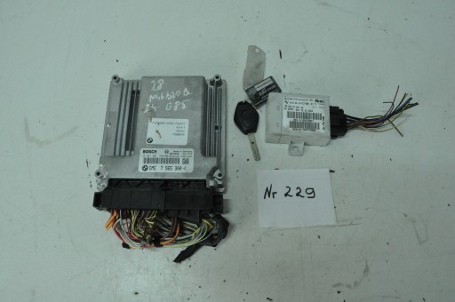 7565300-3 - КОМПЛЕКТ КОМП'ЮТЕРА BMW E85 2.0i N46 NO