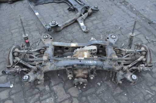 2.56 - Bmw e87 2.0d підвіска задня мережа 7566225 2,56 напівпродукована + затискачі