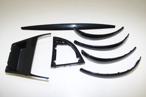 BMW E87 декоры декор молдинги интерьер черный фортепиано комплект Европа