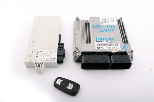 7557290 - BMW E87 E90 N46 Комп'ютер ECU Kit DME CAS2 Manual