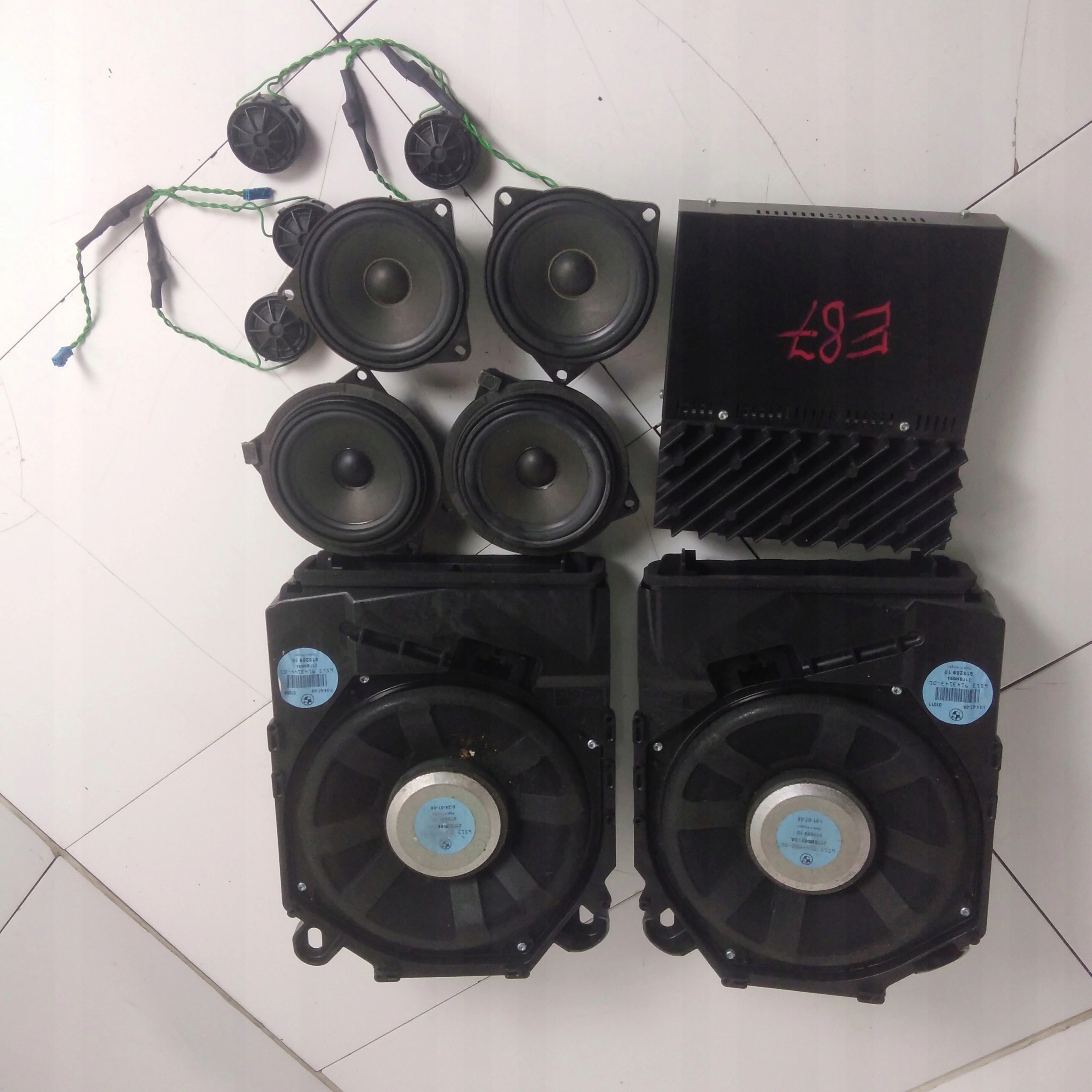 BMW E87 звукова система Hi-FI підсилювач