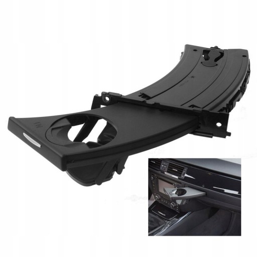 5060 - BMW E90 E91 cup HOLDER EU підсклянник лівий чорний