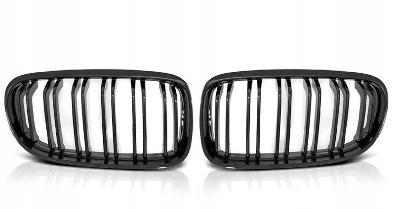 BMW E90 E91 LCI 09 - глянцевый черный двойной бар M-LOOK