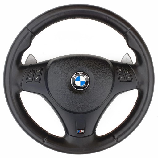 BMW E90 M-POWER кермо, м-пакет, підрульові перемикачі DSG, airbag sport tuning