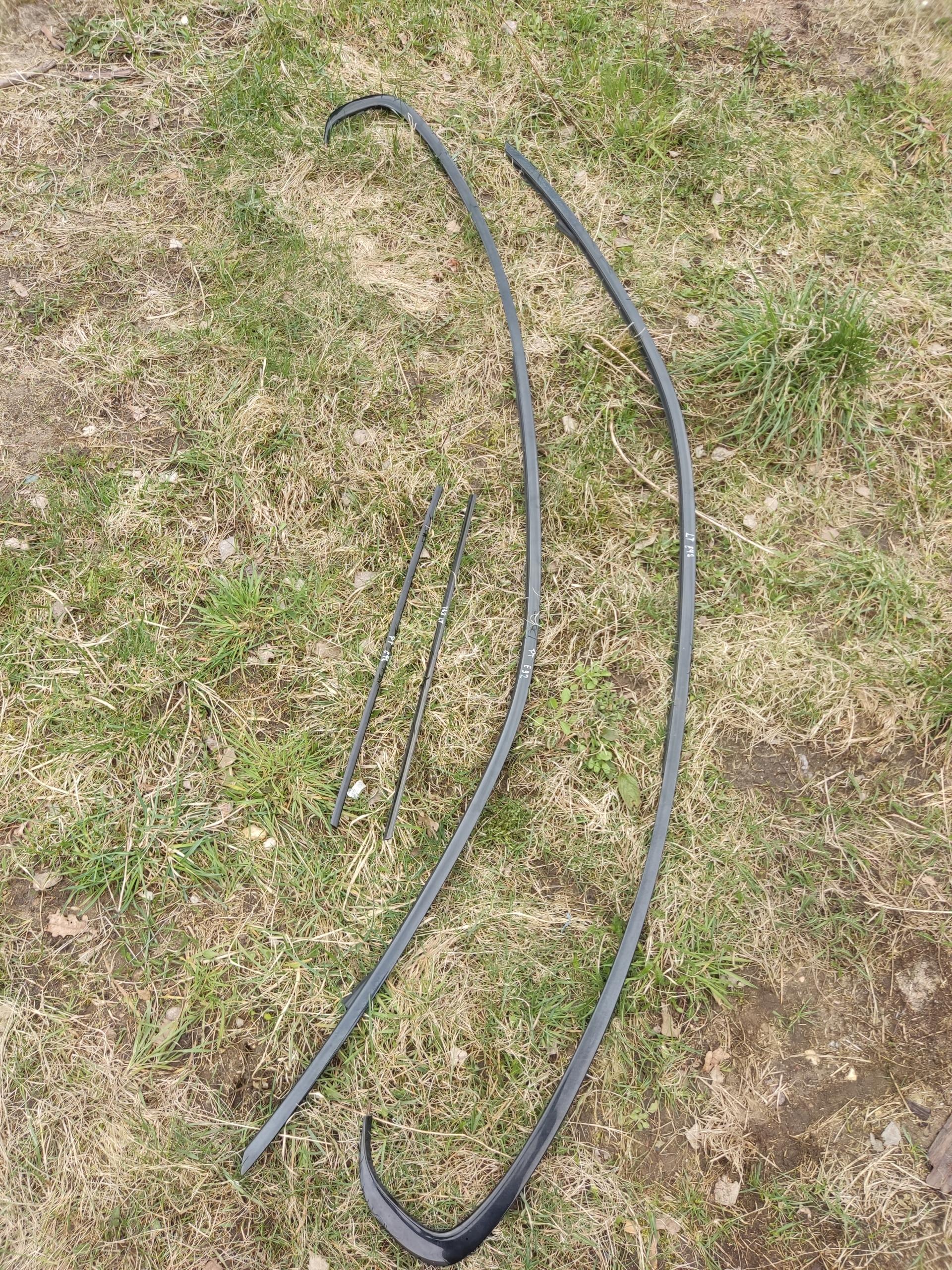 BMW E92 планка склопідіймача M-пакет чорний