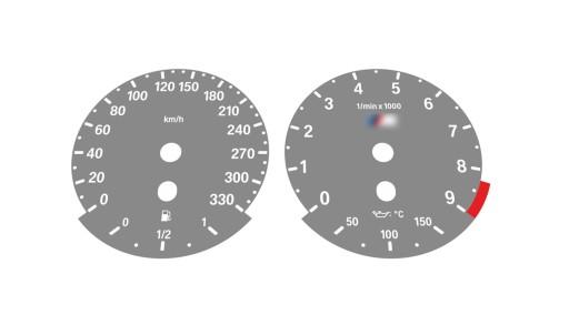 BMW E92 M3 серый odometer Dials Европа