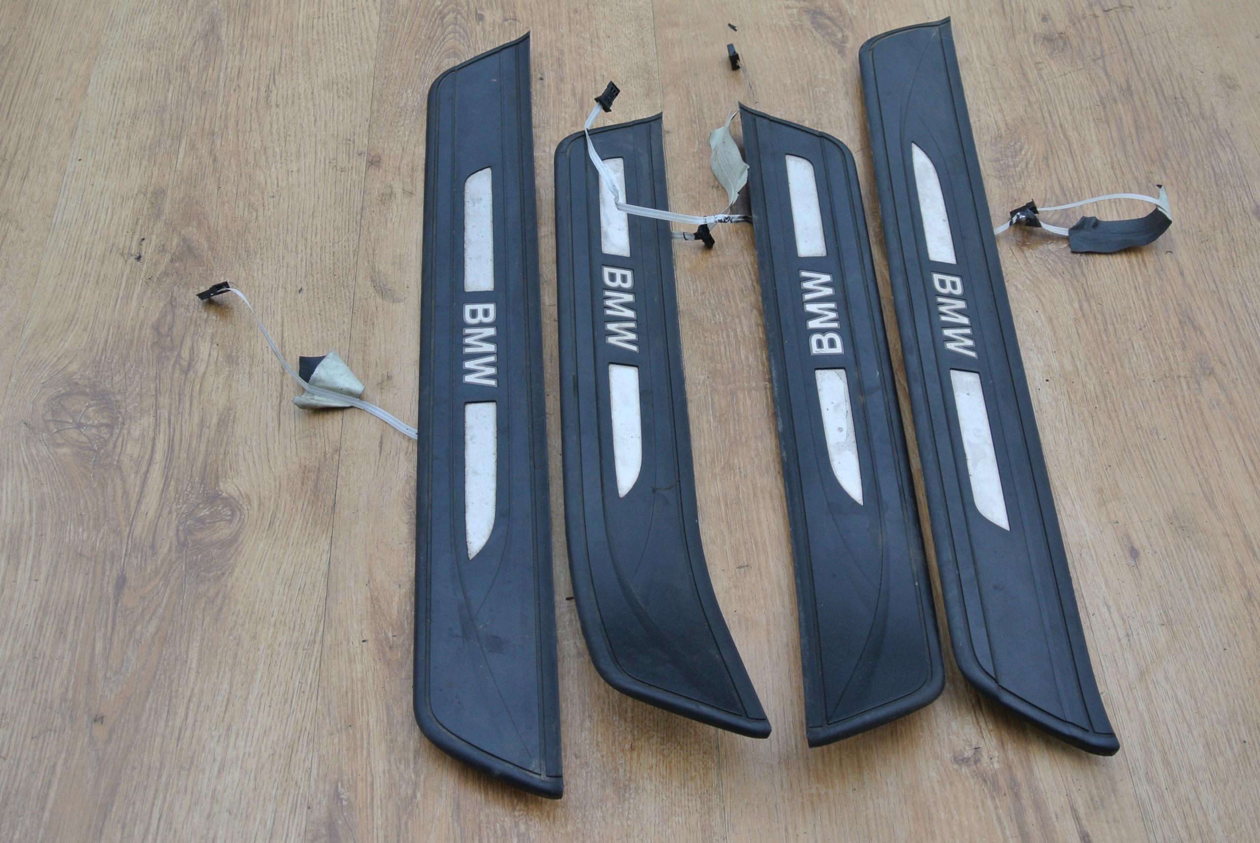 BMW F07 накладка порога LED