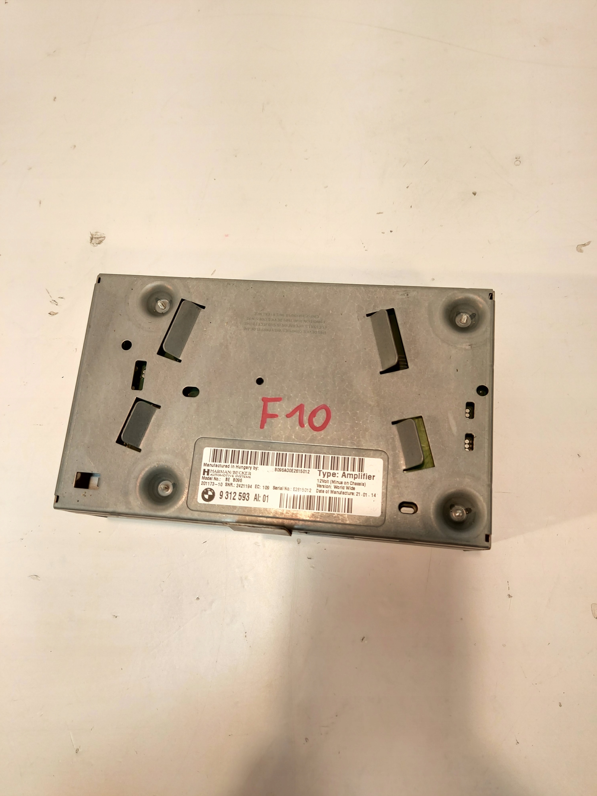 BMW F10 F11 F25 F26 F06 усилитель HIFI 9312593