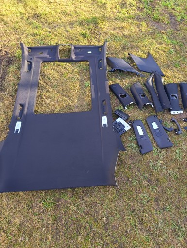 206333PB - Панорамна панель приладів bmw f15 x5 headliner чорна mpakiet в комплекті