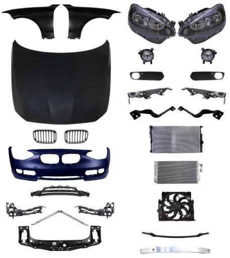 5 - BMW F20 11-15 Лампа капота бампера