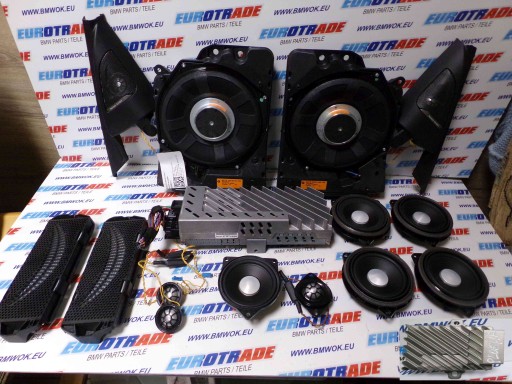 9393194 9396869 9210151 9210152 9364956 9368383 9226358 9226357 - BMW F30 F31 аудіо HARMAN Kardon Підсилювач динамік