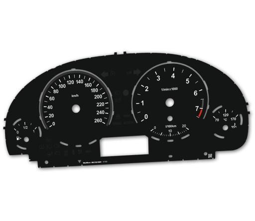 BMW F30 F31 F32 F33 F34 F36 замена MPH-km MoMan