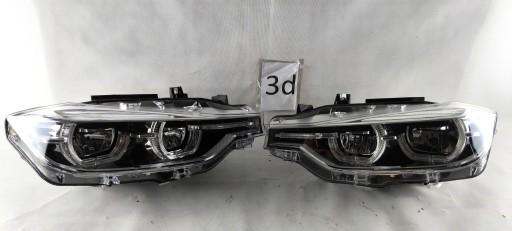 7498945, 7498946 - BMW F30 F31 LIFT FULL LED ЛІВА ПРАВА ФАРА 7498945 7498946