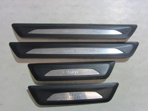 BMW F34 GT 328i накладки на пороги 7289216