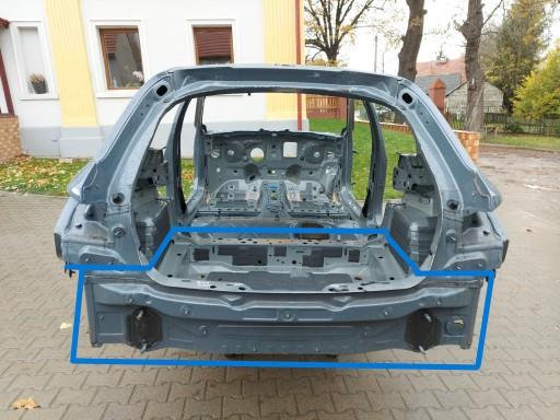 BMW F40 118i ремінь задній, підлога, ванна багажника