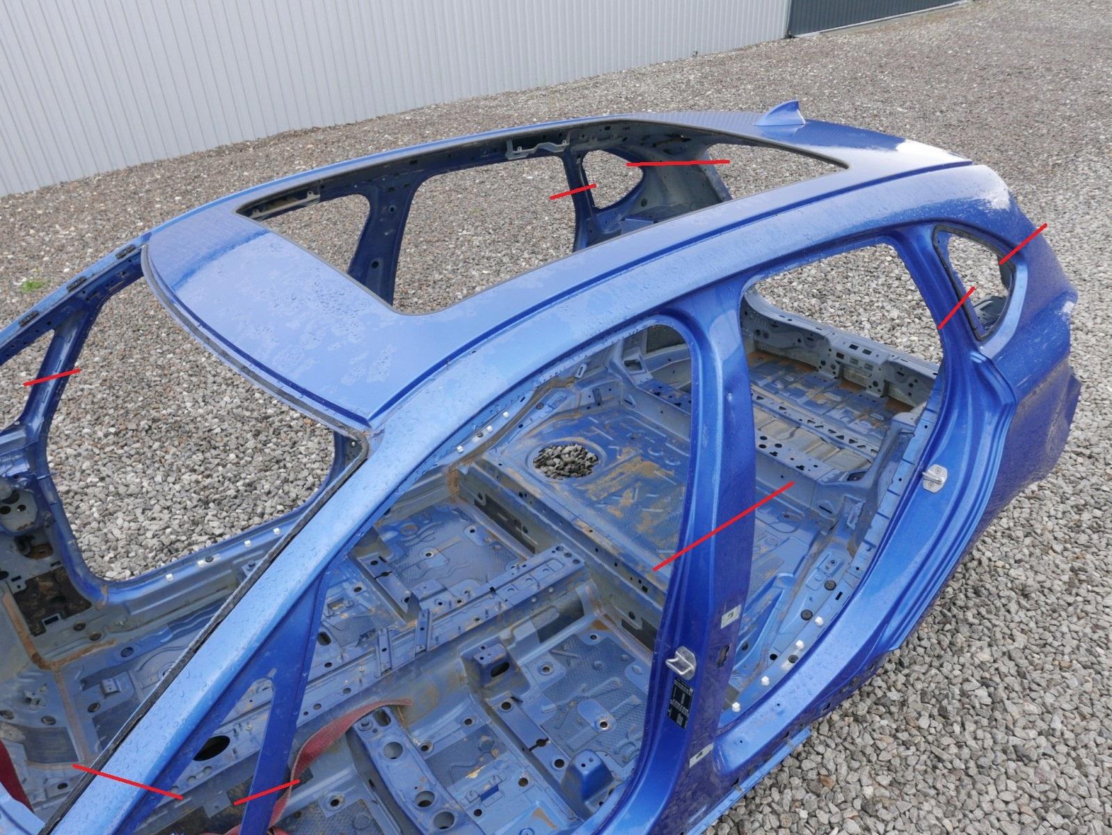 BMW F45 ACTIVE TOURER дах панорама чверть