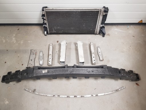 7309496 7617639 - BMW F45 F46 пакет радіатори промінь зона зминання кронштейн поглинач