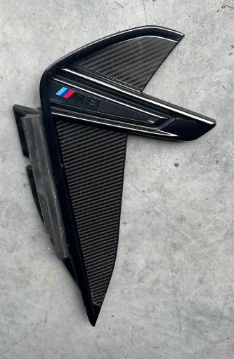 8077669. 8077670 - BMW F93 ДЕКОР КРЫЛА ВПУСКА ЛЕВЫЙ ИЛИ ПРАВЫЙ УГЛЕРОД