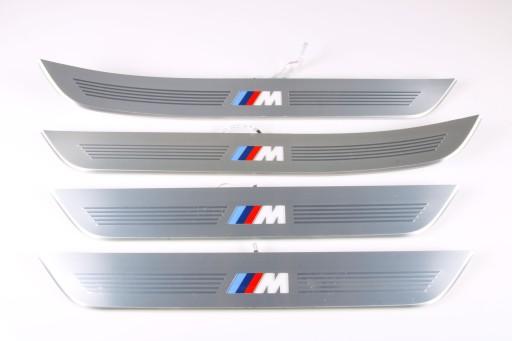 8061028 - BMW G12 M - пакет светодиодные накладки на пороги