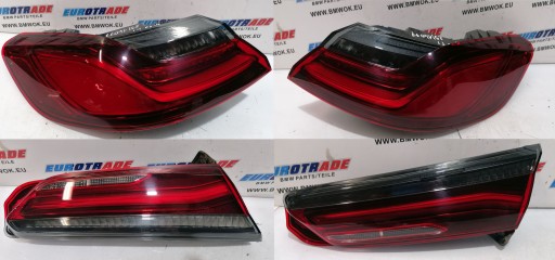 7445771 7445772 - Bmw g14 g15 g16 m8 f92 f93 задні лампи задні ліві праві комплектні / ідентичні після 24k!