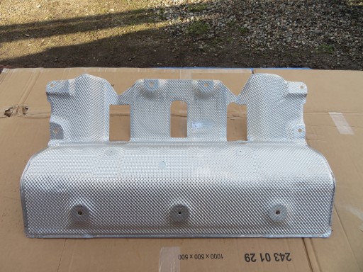 5148 7340227 - BMW G30, G11, G12 тепловой щит выхлопа 51487340227