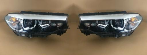 7214952 7214951 - BMW G30 G31 Лампа фара передняя светодиодная поворотная в сборе правая + левая