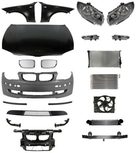 3746 - BMW I E87 E81 E82 07-13 Ремінь бампера Балка капота