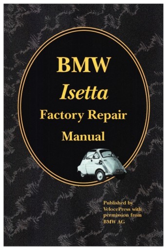 BMW Isetta 250 300 (1955-58) 24-годинна інструкція по ремонту