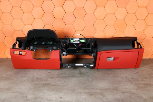 772 - Bmw m8 f91 f92 f93 g14 g15 панель приладів sakhir orange nappa