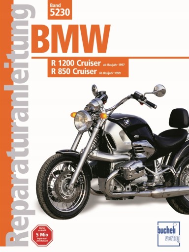 BMW R1200 R850 Cruiser (1997-2004) 24h керівництво по ремонту