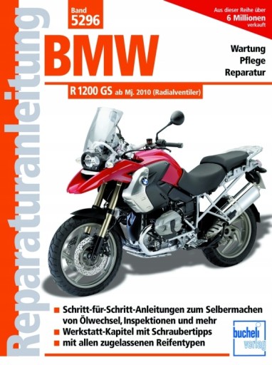 BMW R1200GS + Adventure 10-12 інструкція по ремонту на 24 години